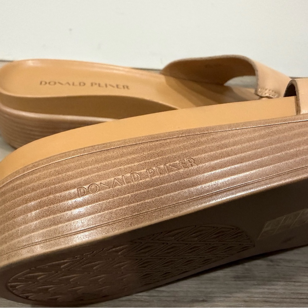 Donald Pliner Fifi Sandal in Camel - Vachetta - Picture 3 of 8